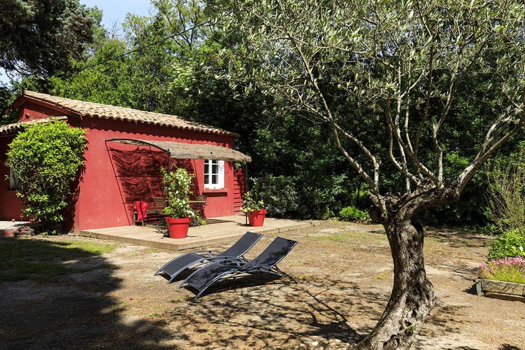 Les Gites Du Domaine De Rhodes Авиньон Экстерьер фото